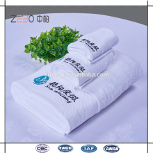 5 Sterne Hotel Gebraucht Pure White Stickerei Handtuch Sets Cotton Royal Hotel Handtücher